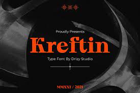 Kreftin Font preview